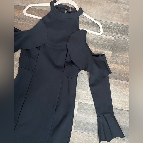 Free‎ People Sweet Talk Ruffled Off Shoulder Mini Dress - XS - Picture 2 of 11